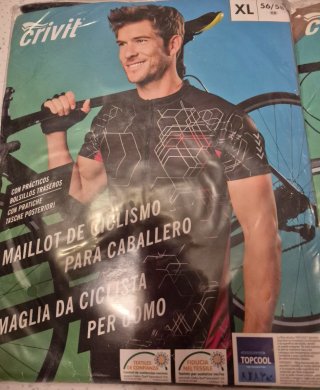 Conjunto Ciclismo Crivit (Maillot XL y Mallas xl)