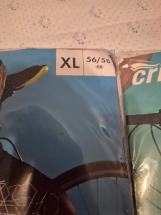 Conjunto Ciclismo Crivit (Maillot XL y Mallas xl)
