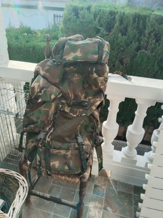Mochila militar Altus camuflaje 75 litros
