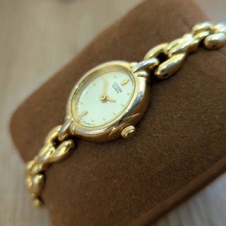 Citizen Quartz Gold 1995 3220-S36483 🇯🇵 Japan