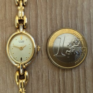 Citizen Quartz Gold 1995 3220-S36483 🇯🇵 Japan