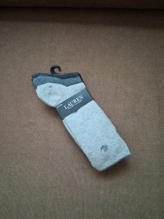 LAUREN RALPH LAUREN ORIGINAL, 3 PARES CALCETINES M