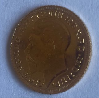 Moneda Oro 1/2 Soberano Jorge V