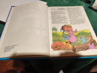 Libro de cuentos y La mujer