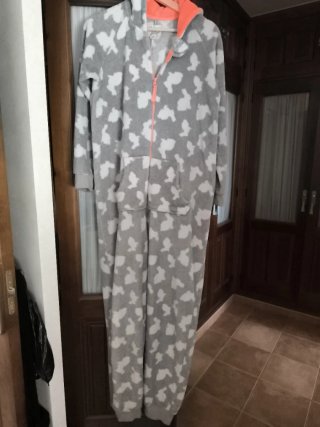 Mono pijama polar mujer