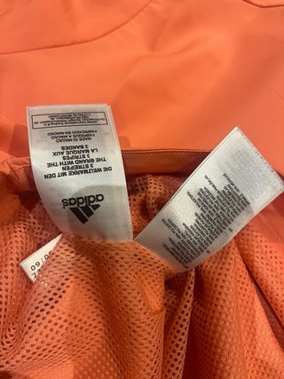 Chaqueta Adidas Naranja Talla M