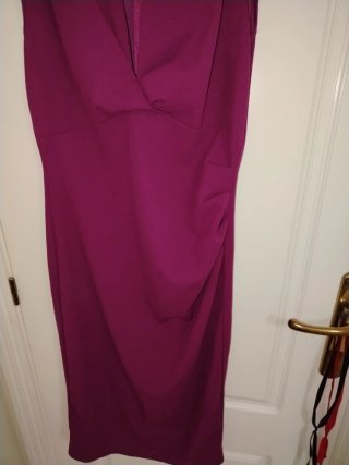 Vestido de evento morado