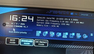 PC i3 MSI 4GB RAM + Monitor 15