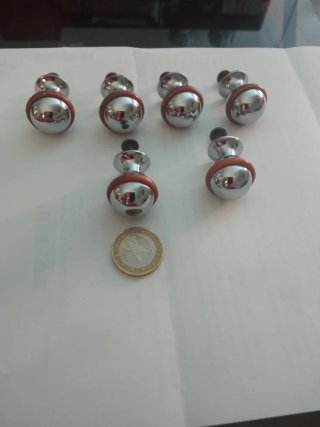 Set de 6 Tiradores/pomos para Armario