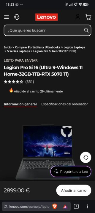 Lenovo Legion Pro 5 RTX 5070Ti Ultra 9