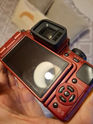 Lumix G1 roja – Micro 4/3 – Funciona perfectamente