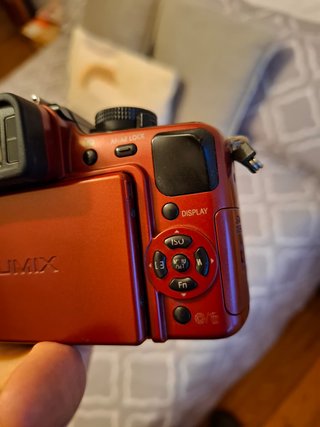 Lumix G1 roja – Micro 4/3 – Funciona perfectamente
