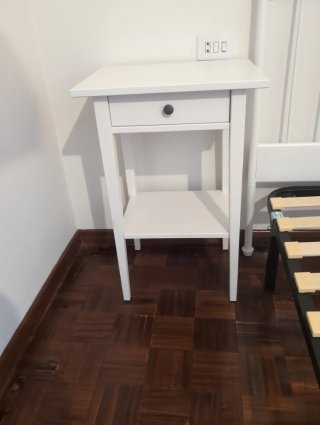 Conjunto Dormitorio Blanco Estilo Clásico
