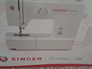 Máquina de Coser Singer Promise 1408. Usada 1 vez.