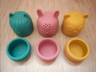 Set de 3 Figuras de Animales para Baño