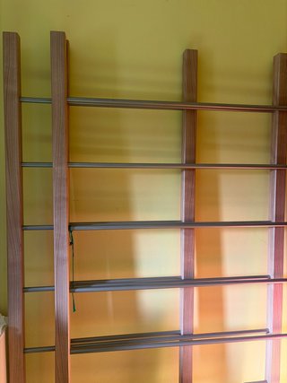 Estanterías modulares madera y metal
