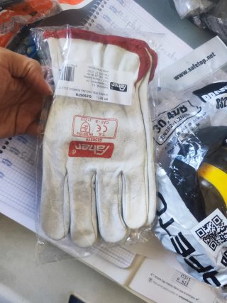 Gafas de Seguridad Safetory Guantes de Piel Faher