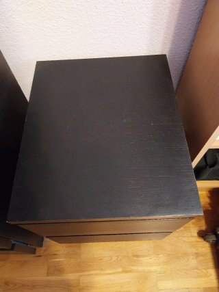Cajonera Ikea Negra MALM