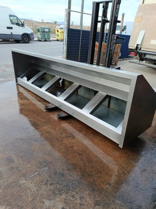 Campana Extractora Industrial de Acero