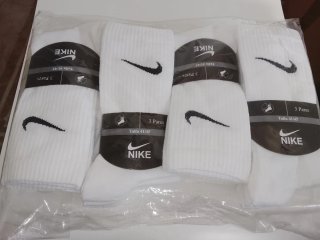 Calcetines Nike Blancos y negro Talla 41-45