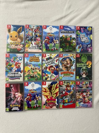 Juegos nintendo switch