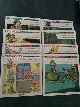 Lote 8 Libros infantiles “El País”