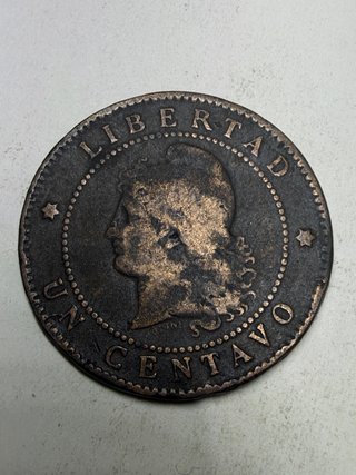 Moneta Argentina 1 Centavo 1895