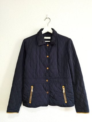 Chaqueta acolchada Massimo Dutti azul