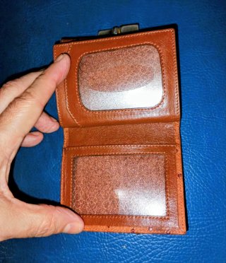 Cartera, monedero vintage, marca suam