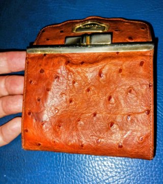 Cartera, monedero vintage, marca suam