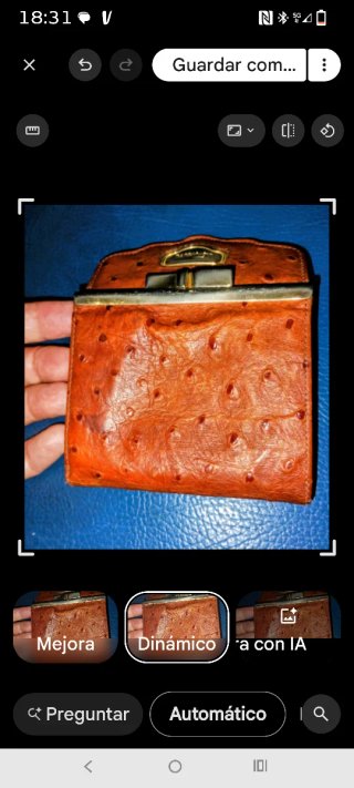 Cartera, monedero vintage, marca suam