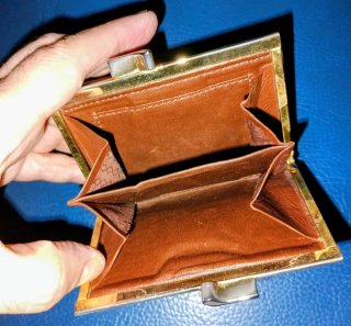 Cartera, monedero vintage, marca suam