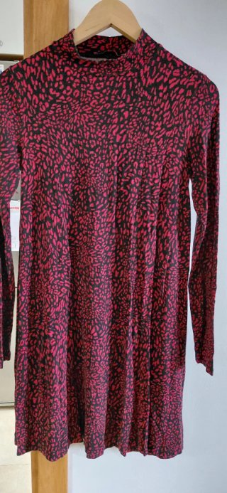 Vestido Pull&Bear estampado M