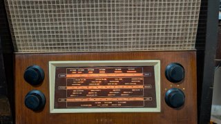 Radio EKCO A160 Marrón y Beige