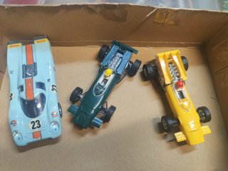 3 Coches Scalextric Antiguos