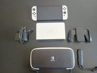 Nintendo Switch OLED Blanca