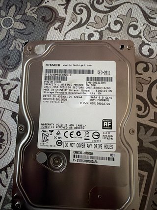 Disco Duro Hitachi 1TB