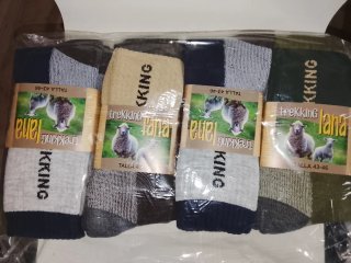 Calcetines Trekking Lana. Talla 43-46