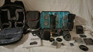 Kit Cámara Nikon D5200 + Accesorios