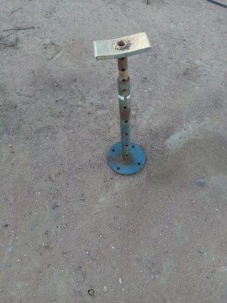 Borriqueta pequeña de hierro