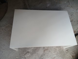 Mesa de centro madera blanca