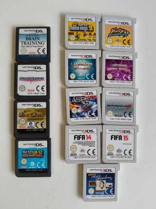 Nintendo 3DS XL Azul con funda y cargador original