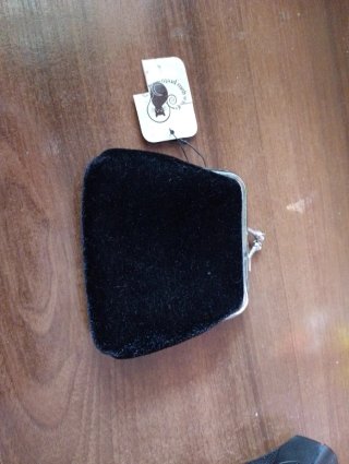 Monedero Gato Preto Negro