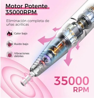 Torno de Uñas Nailgirls Power T17