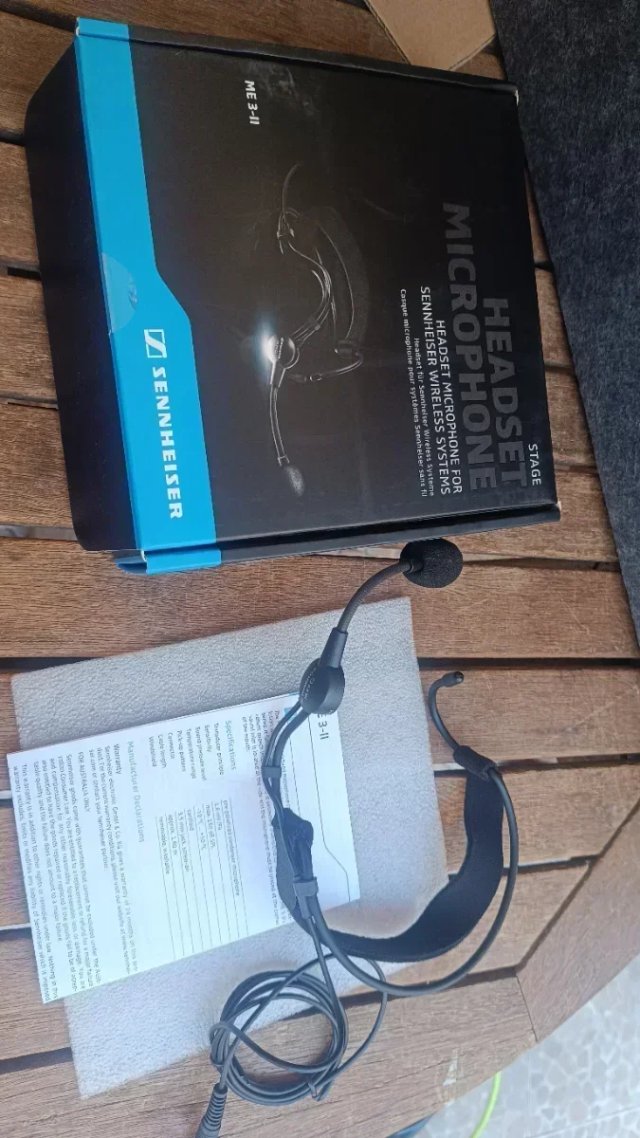 Microfone Sennheiser ME 3-II headband