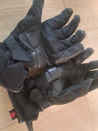 Guantes Moto Negros Talla L