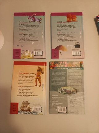 10 Libros en inglés por 15 euros el lote