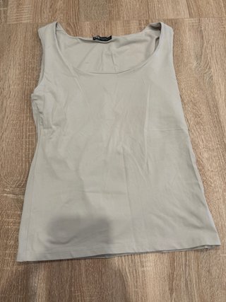 Top tirantes Zara beige M