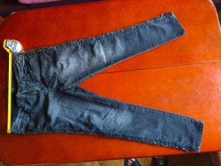 Pantalones Vaqueros Negros Estilo Alternativo