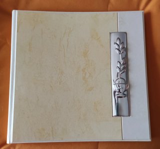 Álbum de Fotos con Detalle Metálico